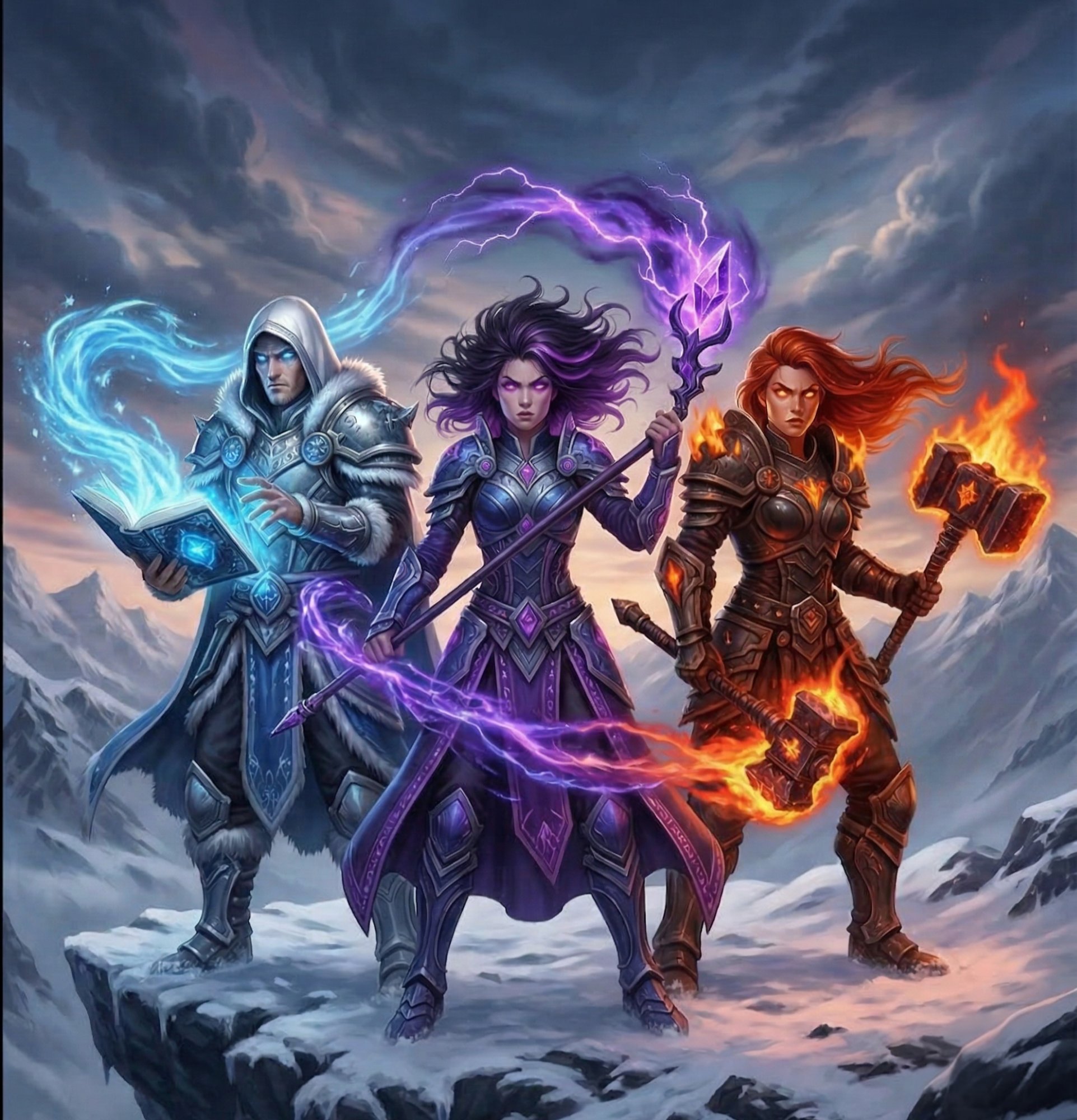 The Trinity - Frost, Arcane, and Fire